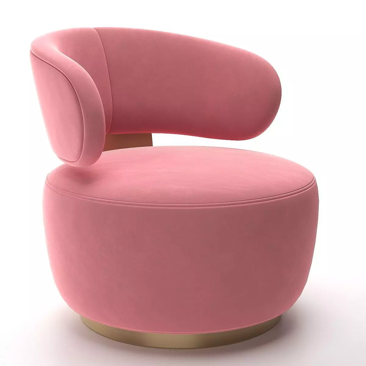 21st Century Modern Caju Armchair Handcrafted in Portugal 3D model