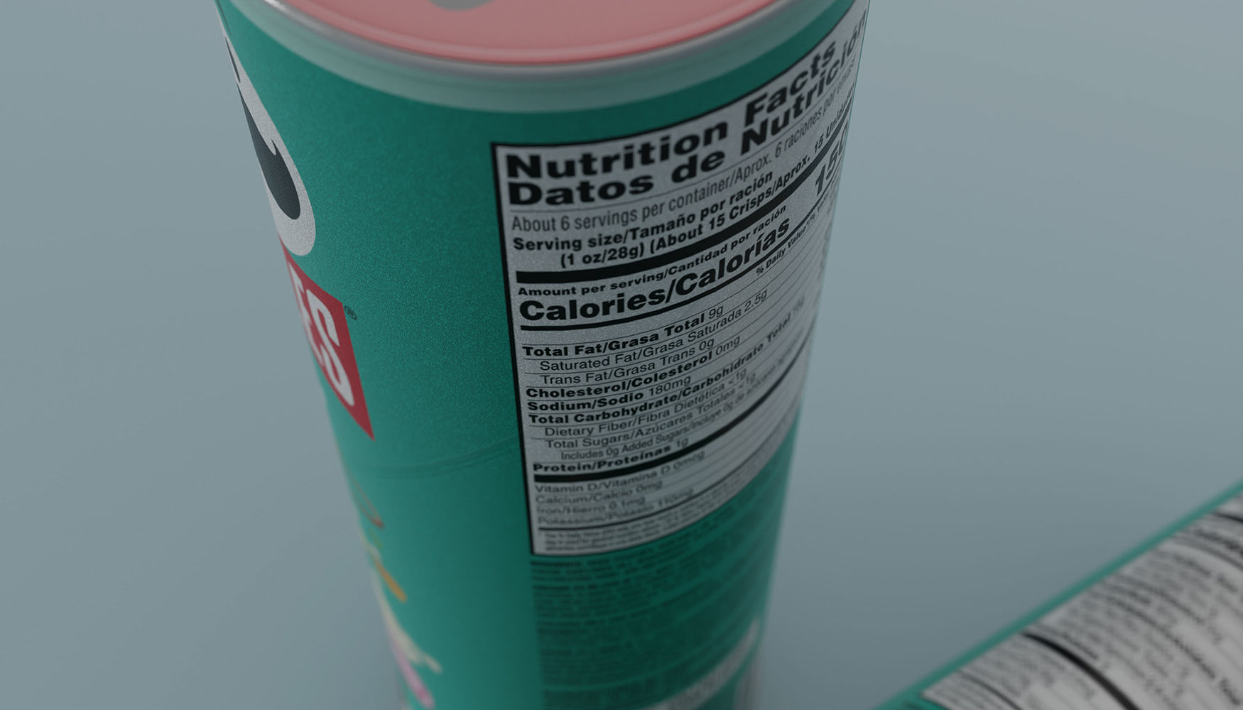 Pringles Ranch Low-poly 3D model_5