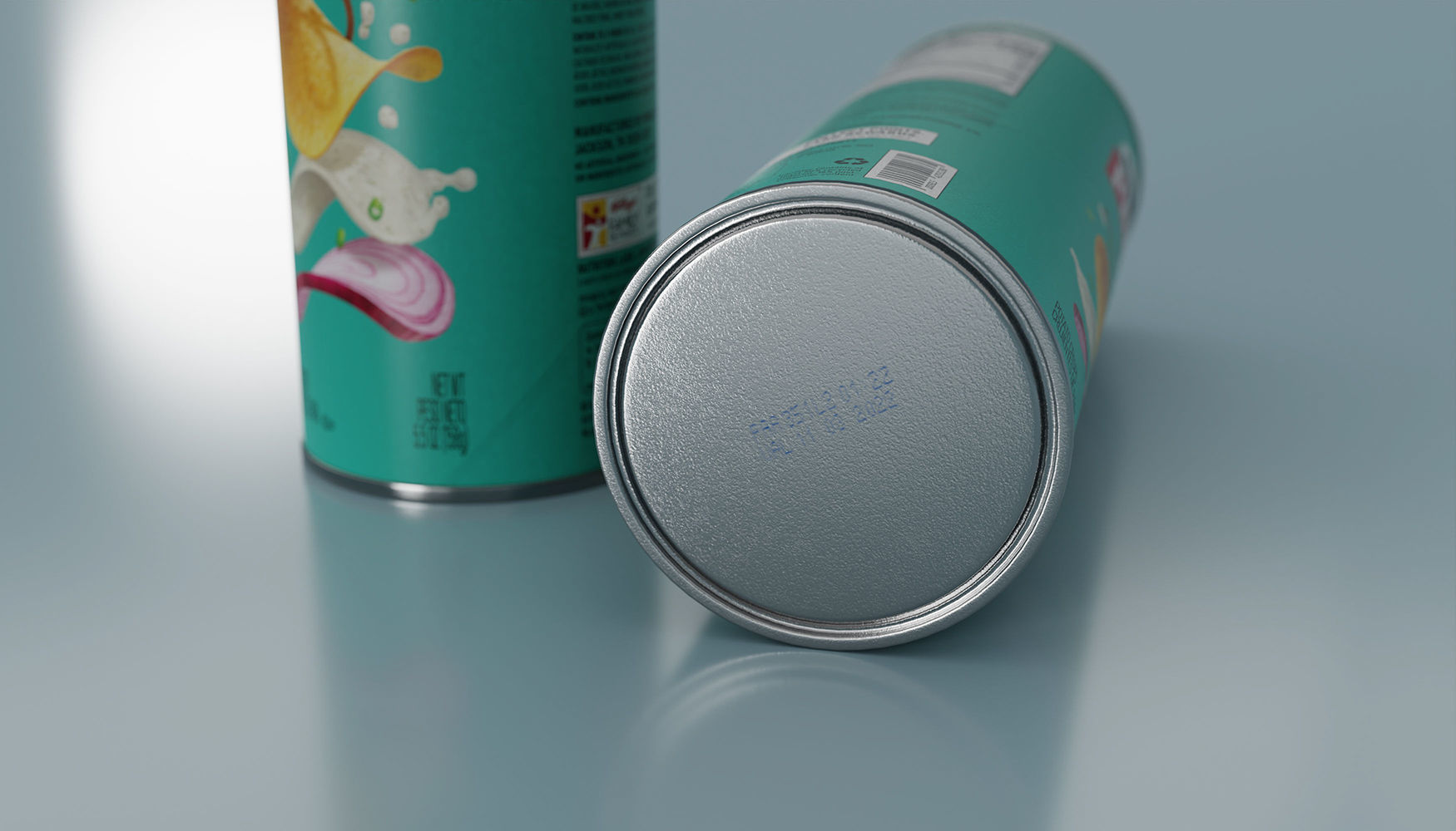 Pringles Ranch Low-poly 3D model_3