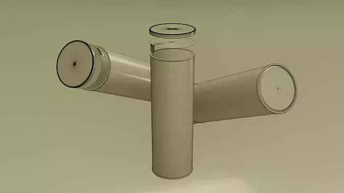 Pringles Rotisserie Chicken Low-poly 3D model 7