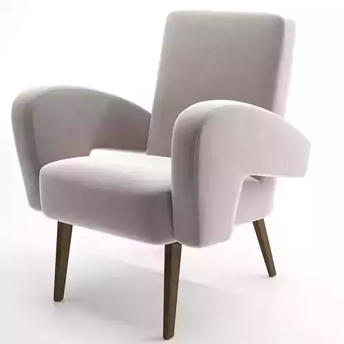 Mid-Century Boucle Armchair for Jitona 1960s