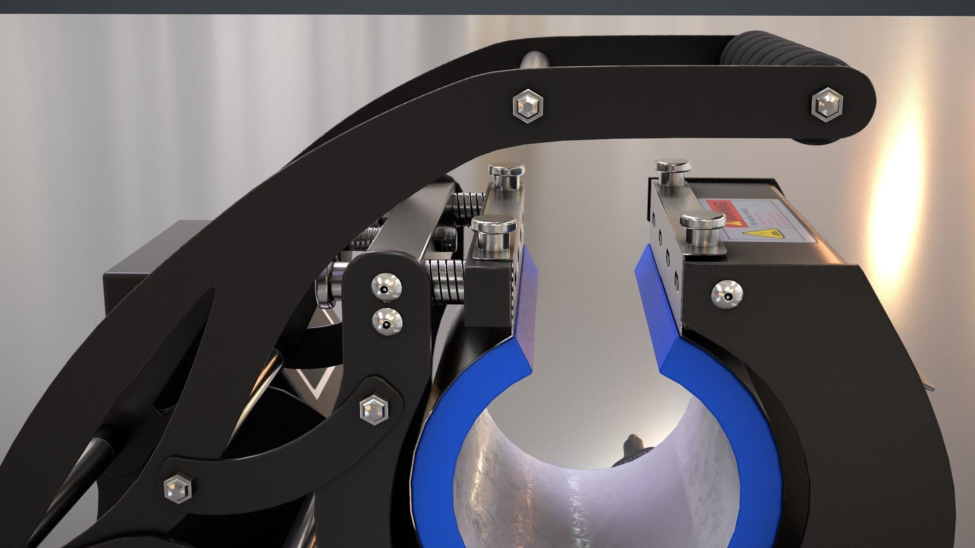 Mug Printing Heat Press Machine - Model - ST-130 3D model_15