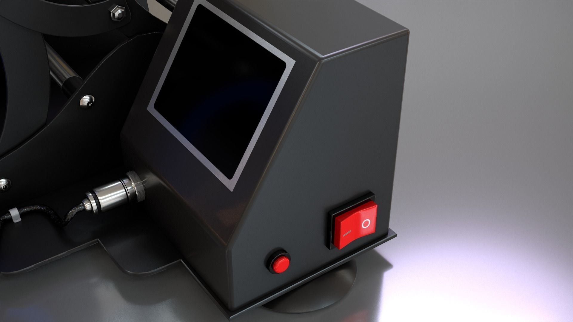 Mug Printing Heat Press Machine - Model - ST-130 3D model_13