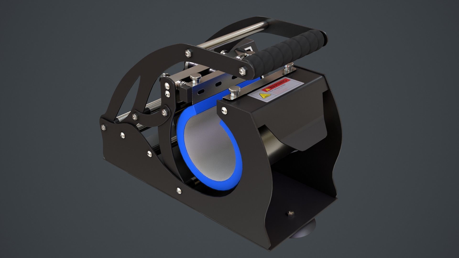 Mug Printing Heat Press Machine - Model - ST-130 3D model_24