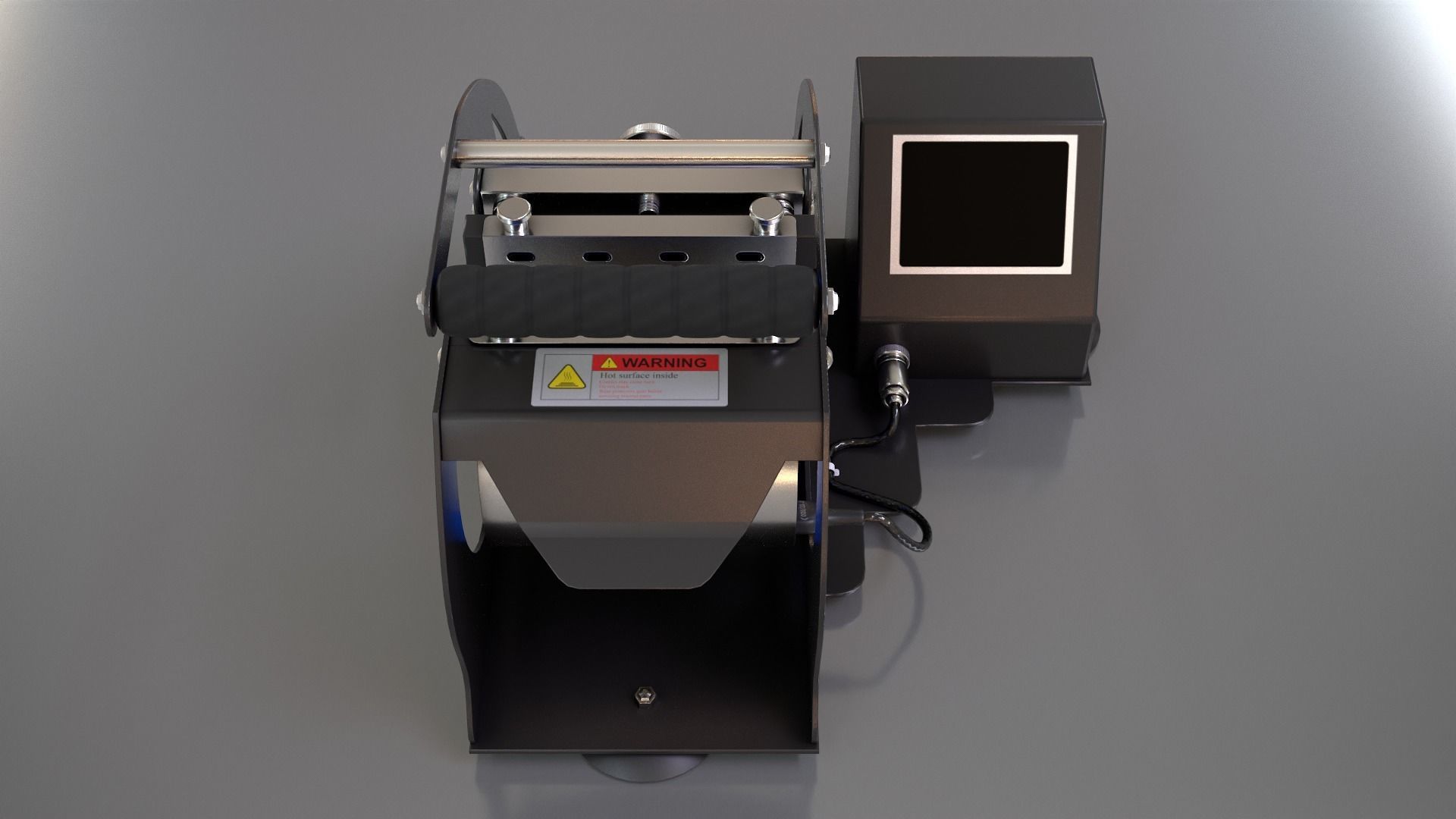 Mug Printing Heat Press Machine - Model - ST-130 3D model_4