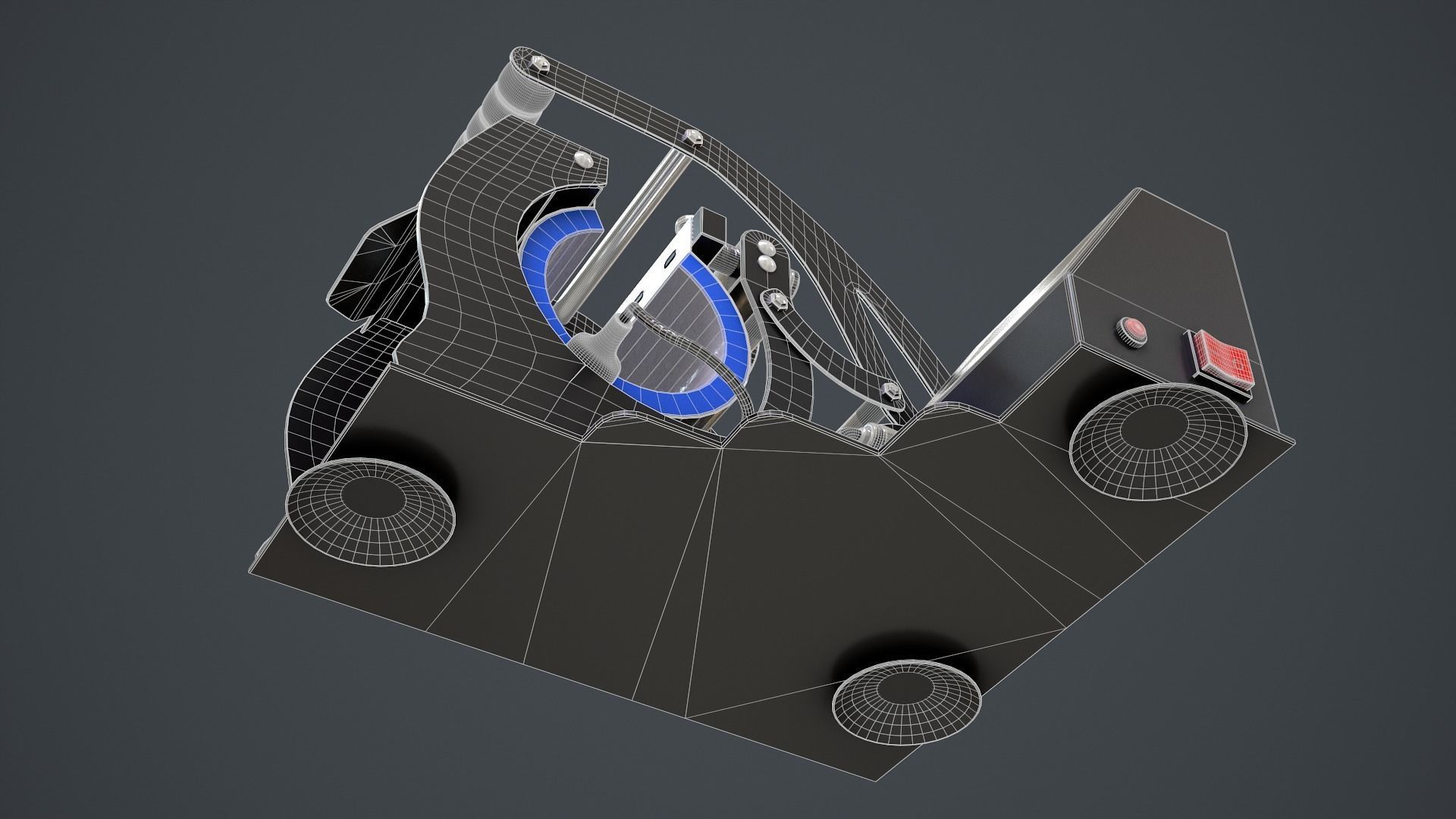 Mug Printing Heat Press Machine - Model - ST-130 3D model_22