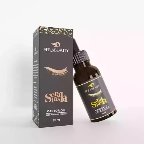 Serum bottle dark glass