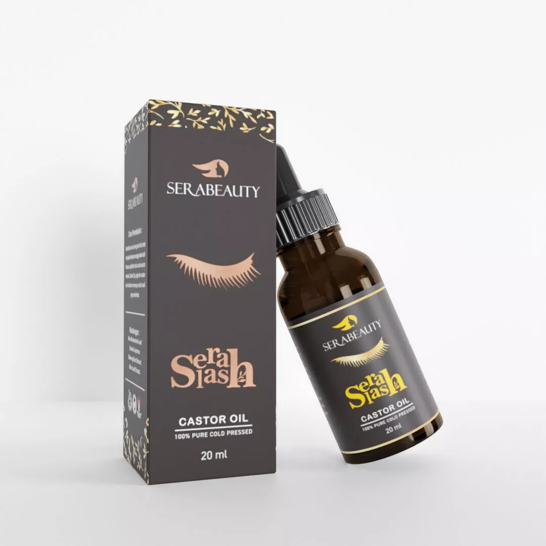 Serum bottle dark glass 3D model