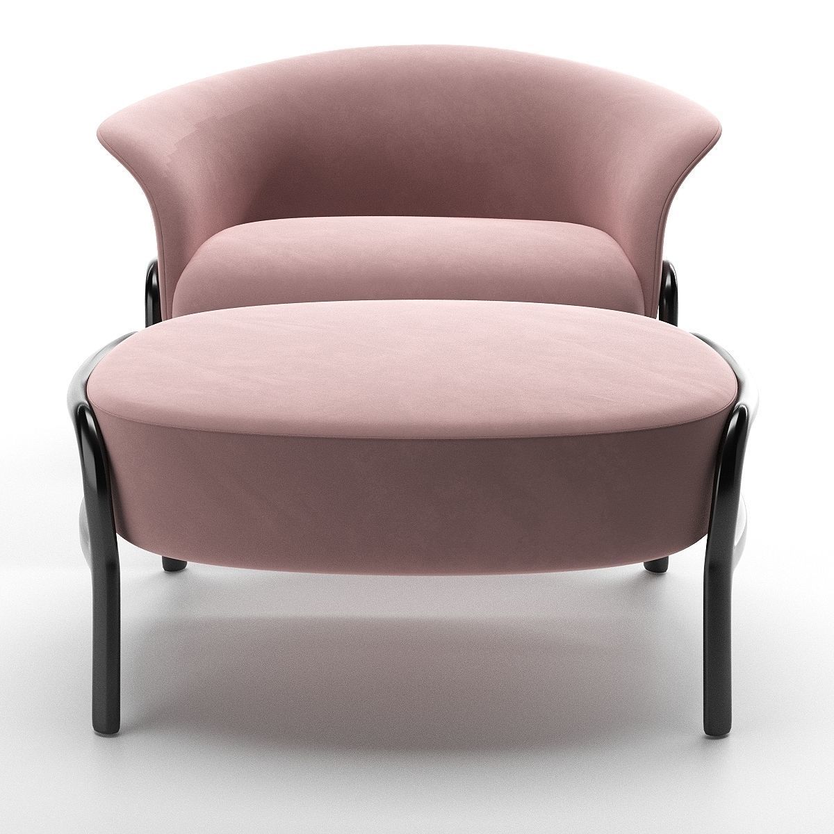 armchair 15 3D model_2