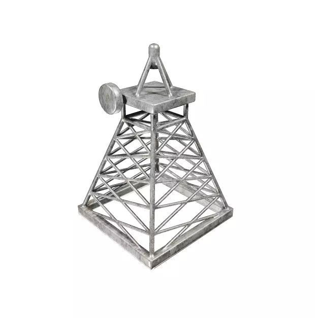 Fabulous Cartoon Mobile Tower Low-poly 3D model_0