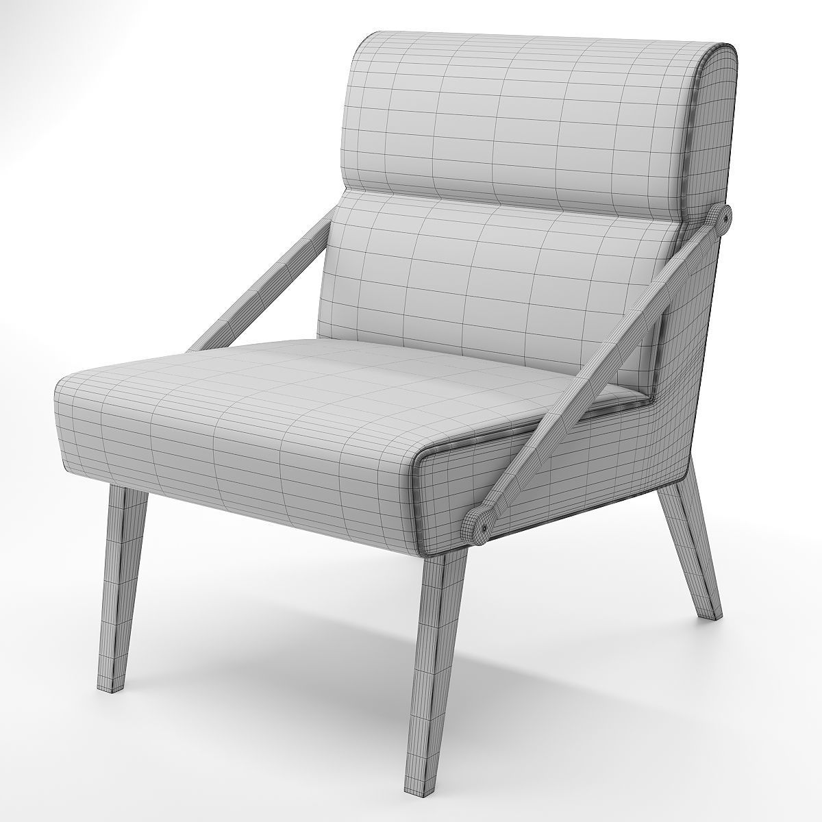armchair 32 3D model_3