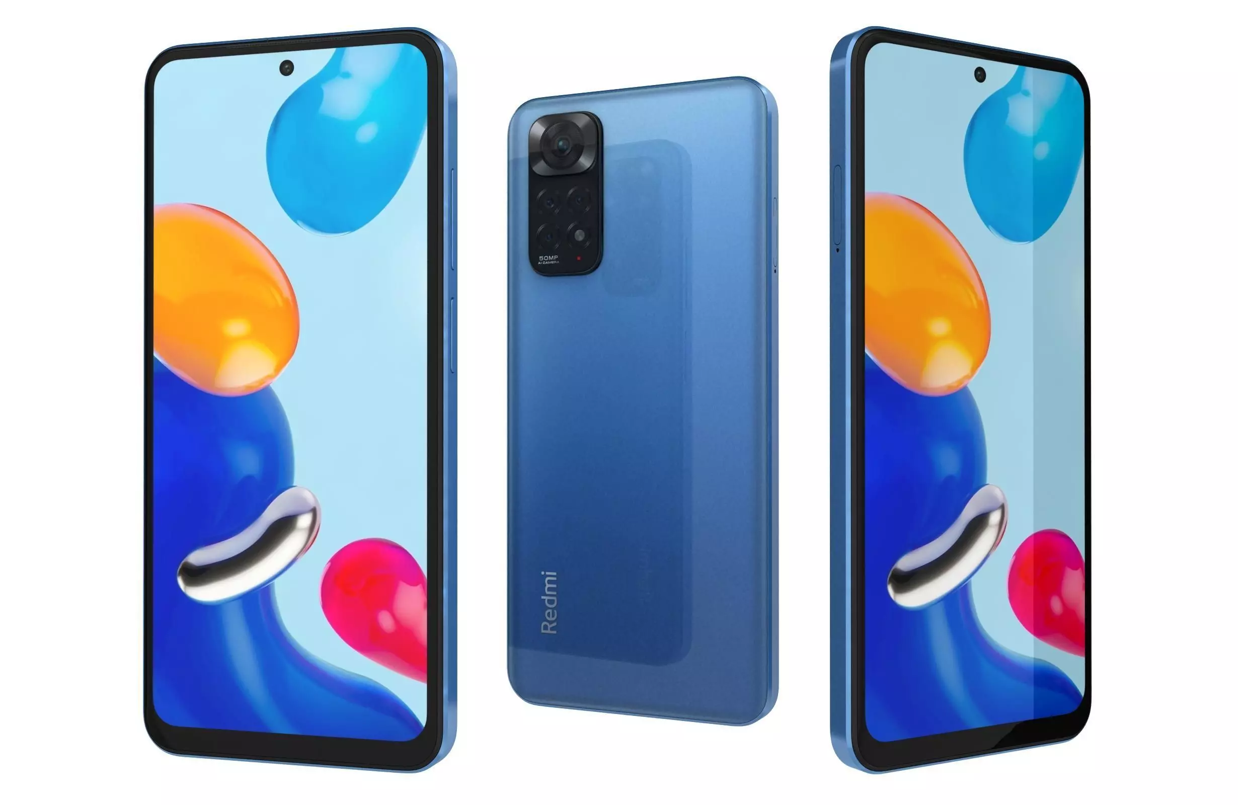 Xiaomi Redmi Note 11 Star Blue 3D model_0