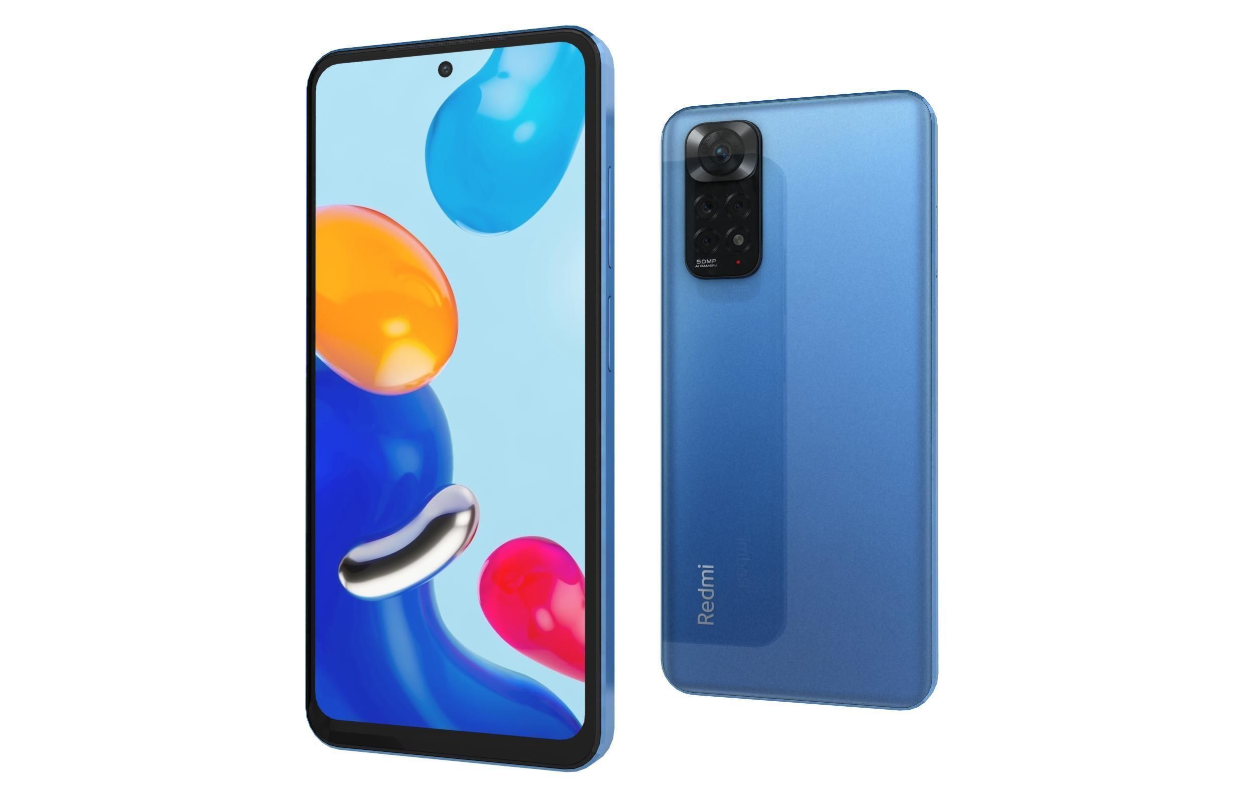 Xiaomi Redmi Note 11 Star Blue 3D model_6