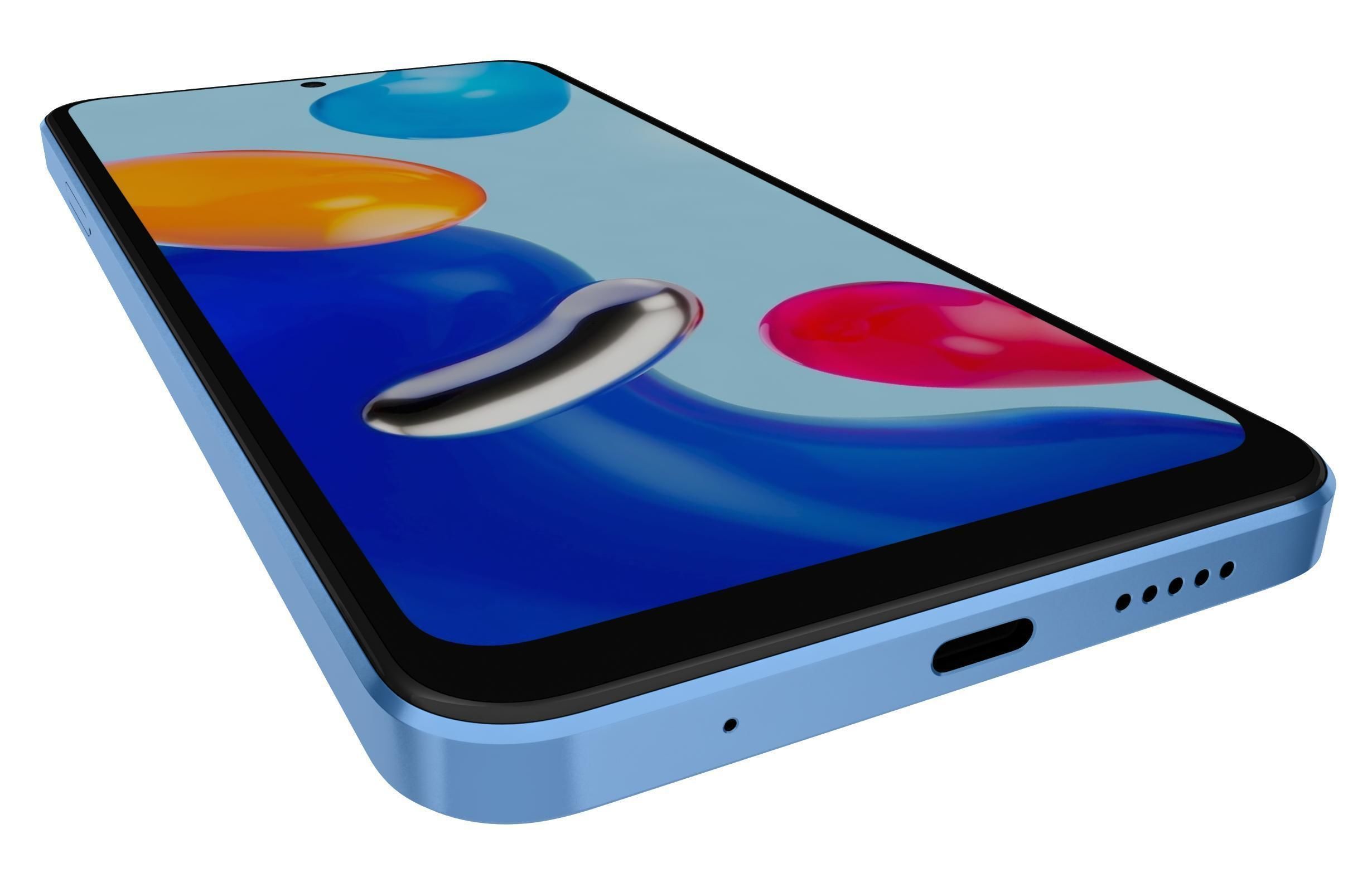 Xiaomi Redmi Note 11 Star Blue 3D model_13