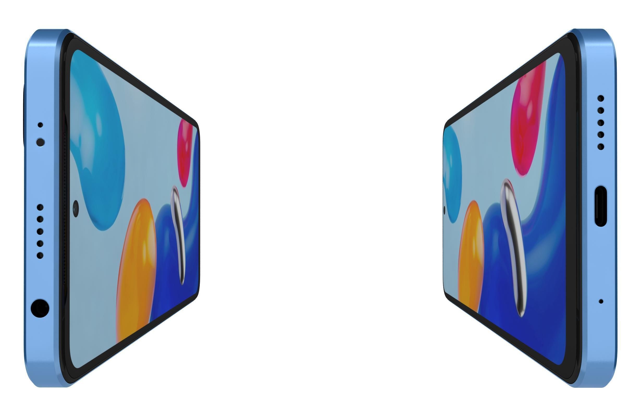 Xiaomi Redmi Note 11 Star Blue 3D model_9