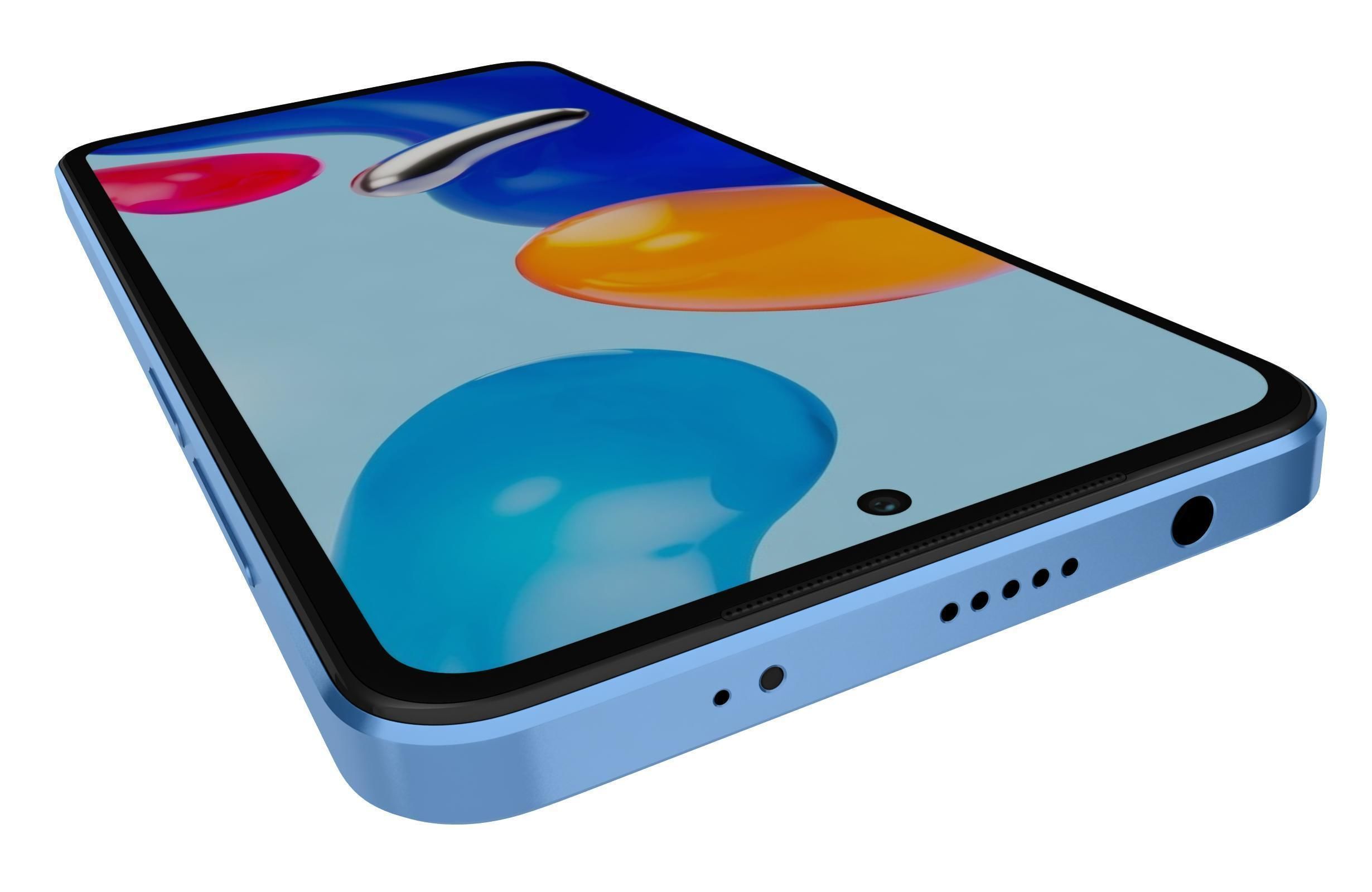 Xiaomi Redmi Note 11 Star Blue 3D model_12