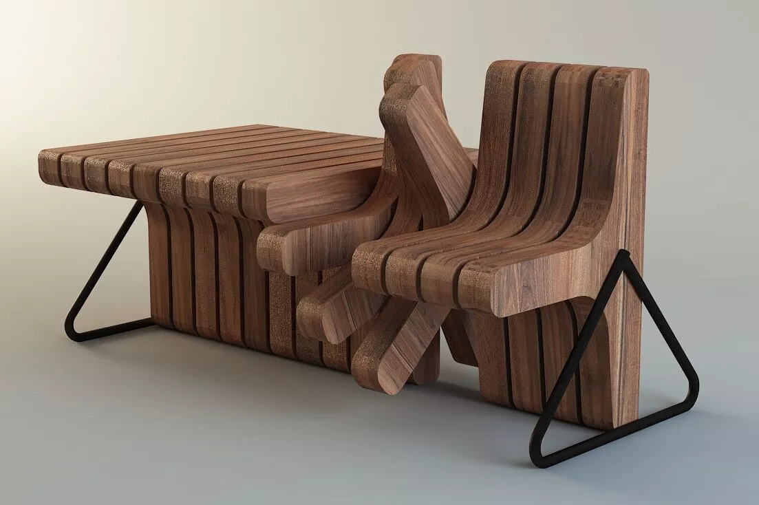 Chair 1009 3D model