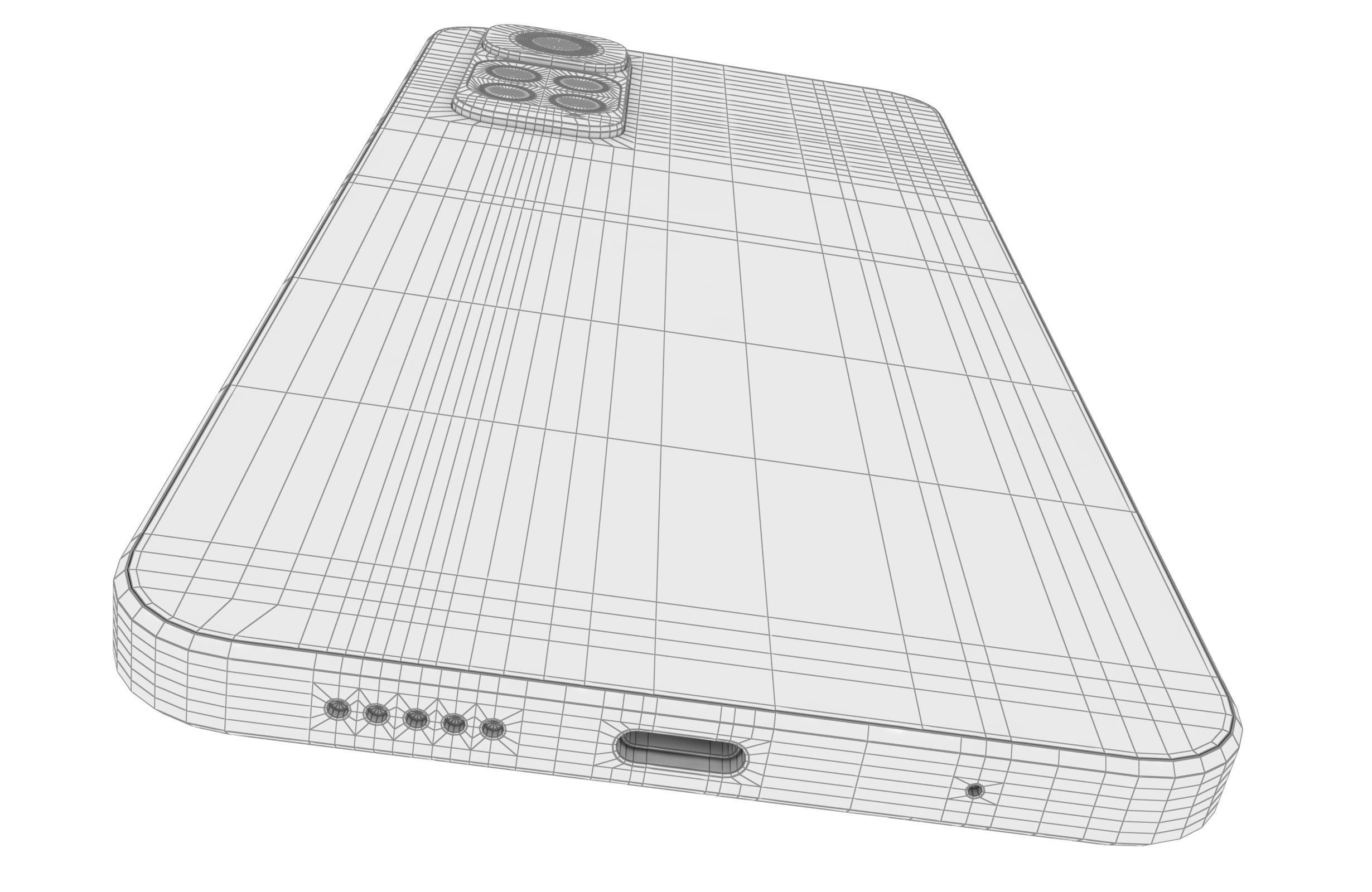 Xiaomi Redmi Note 11Graphite Gray 3D model_20