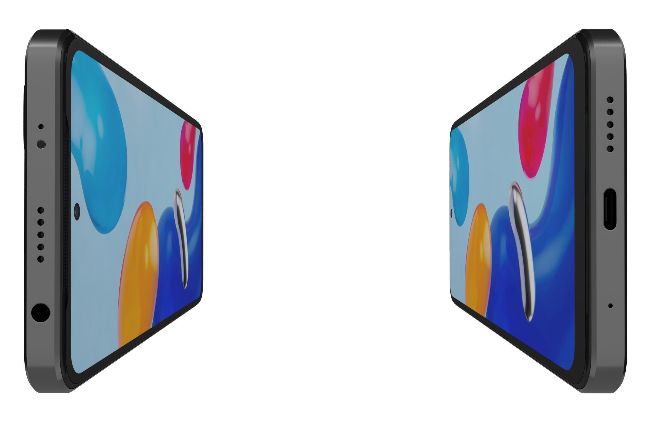 Xiaomi Redmi Note 11Graphite Gray 3D model_9