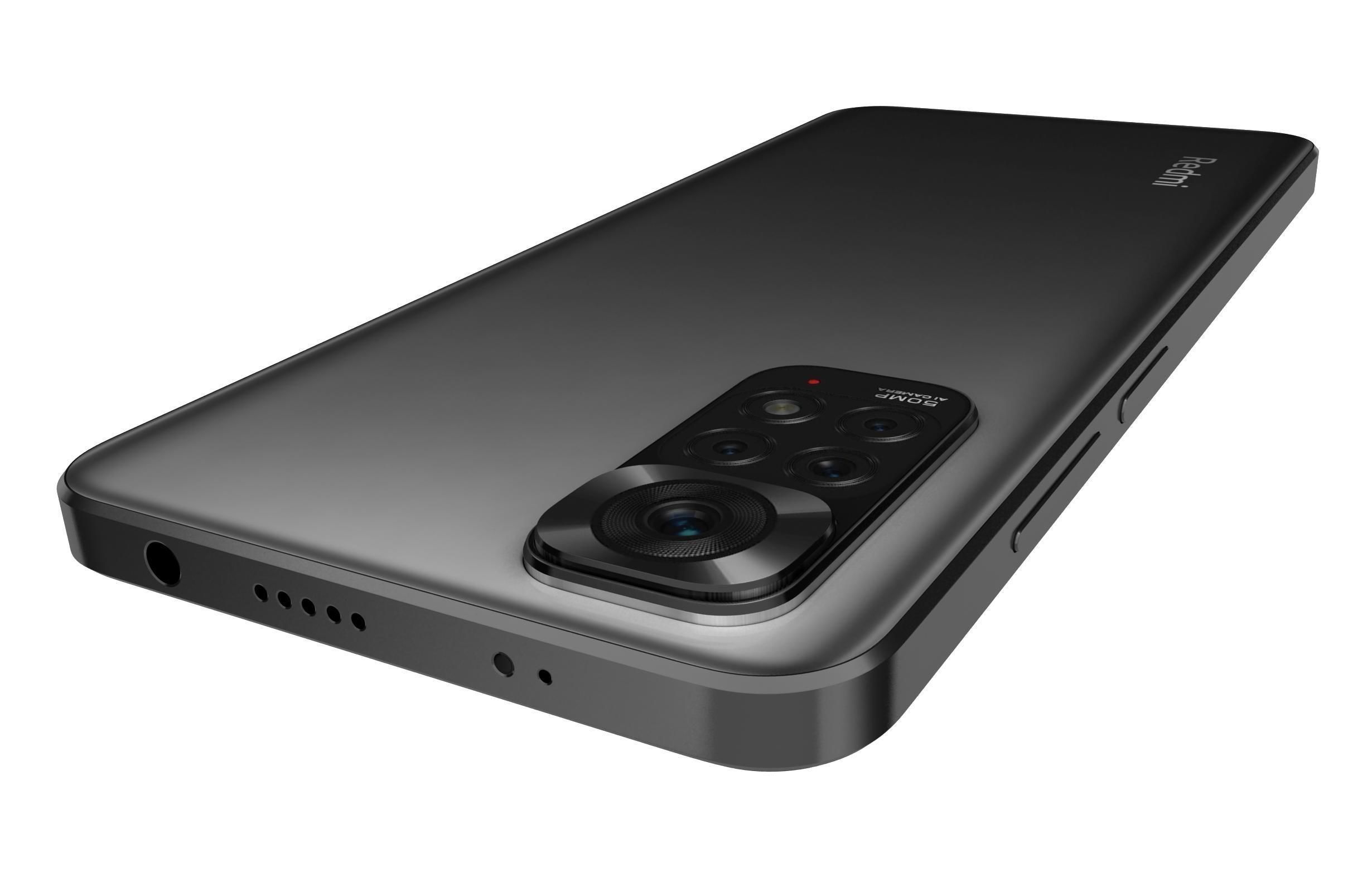 Xiaomi Redmi Note 11Graphite Gray 3D model_15