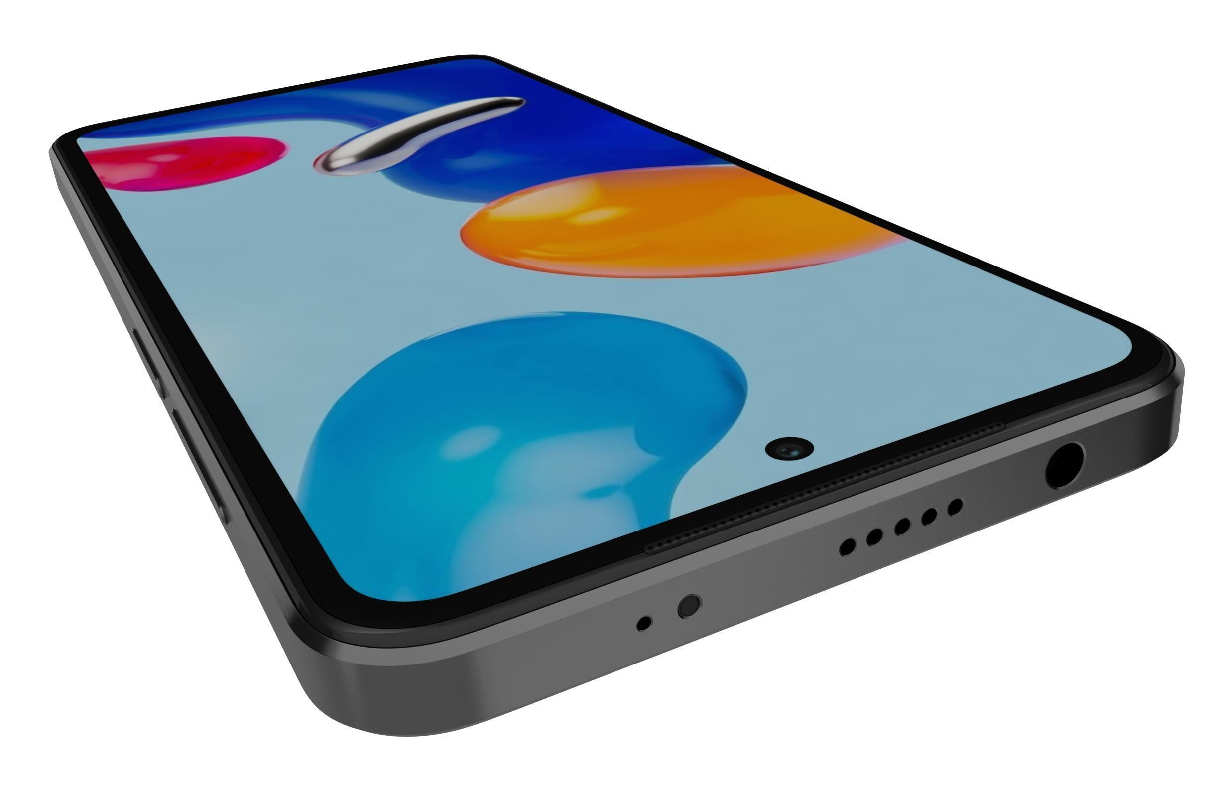 Xiaomi Redmi Note 11Graphite Gray 3D model_13