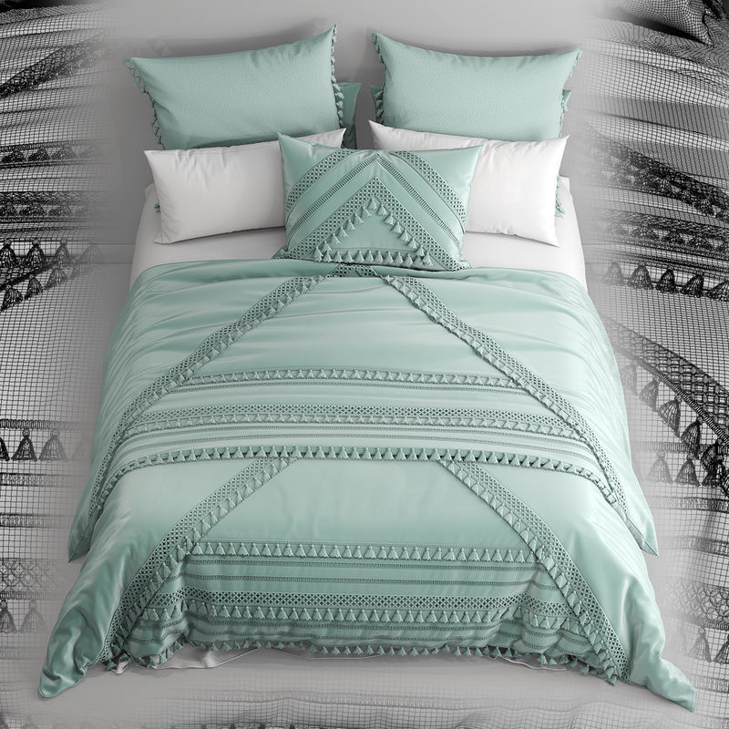 Photorealistic Bedding Adairs Australia 3D model_4