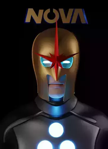 Nova The Human Rocket Free 3D model