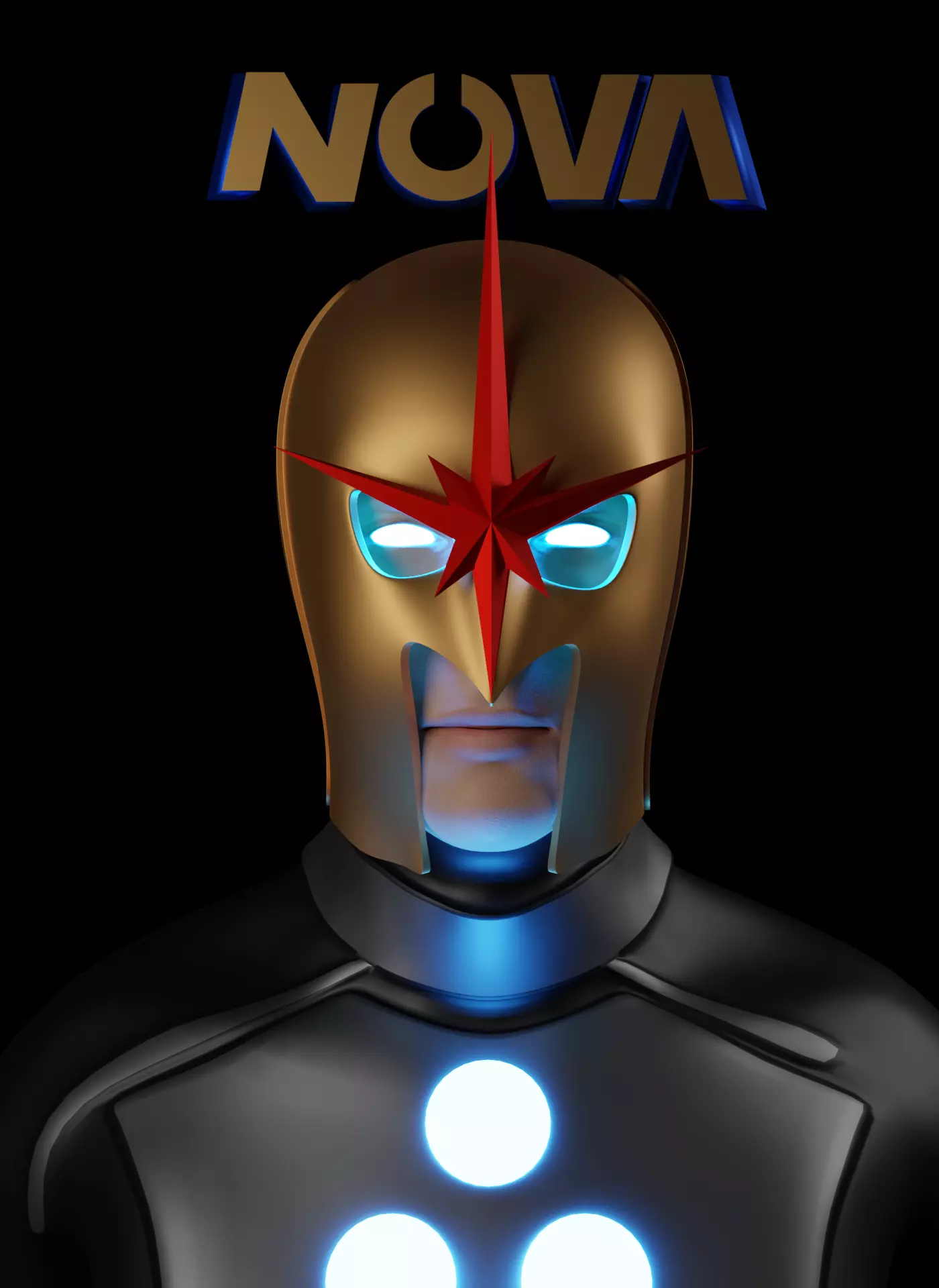 Nova The Human Rocket Free 3D model