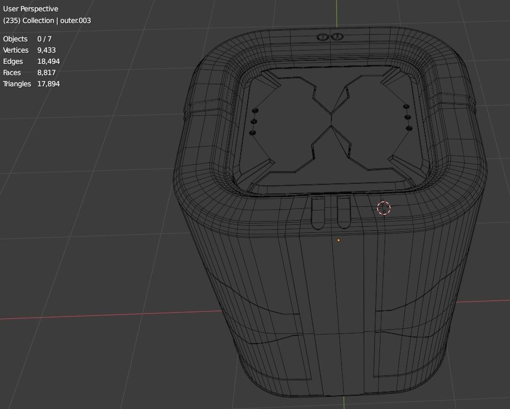 sci fi item Free 3D model_2