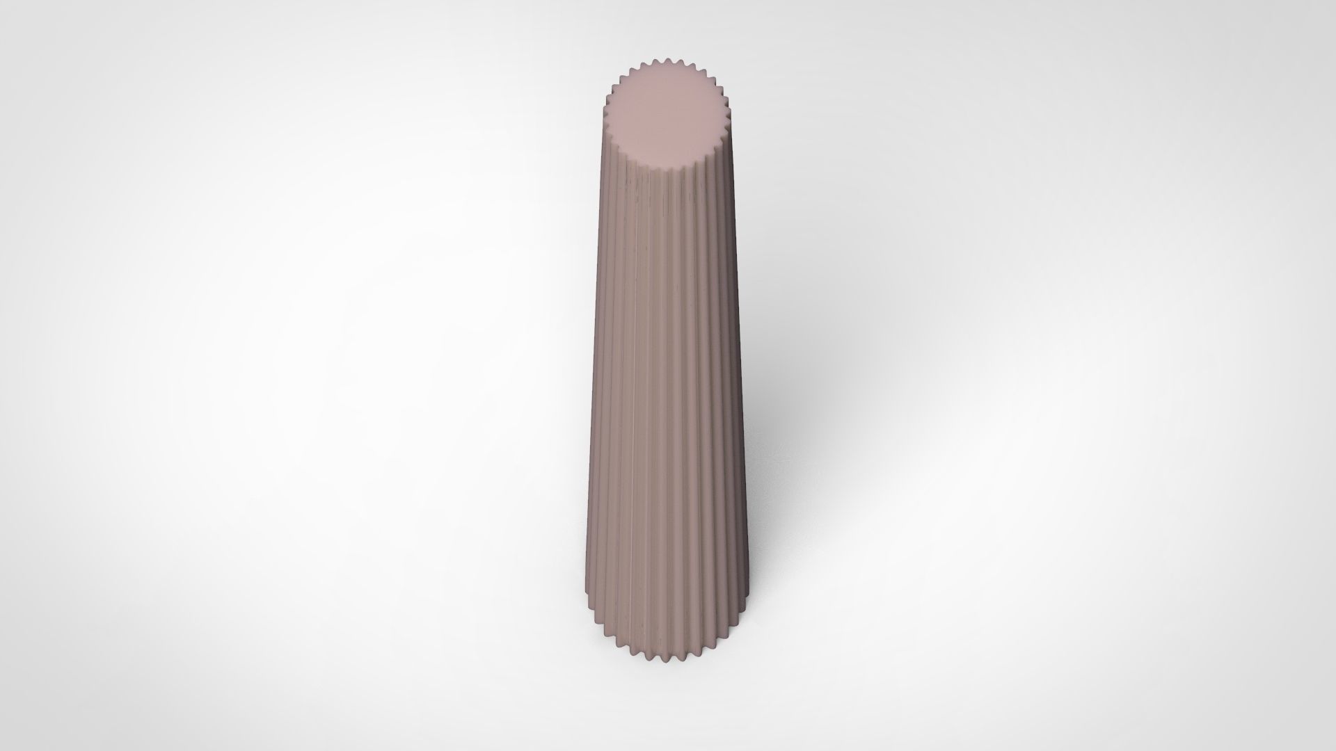 Geometric candle for silicon mold  3D print model_3