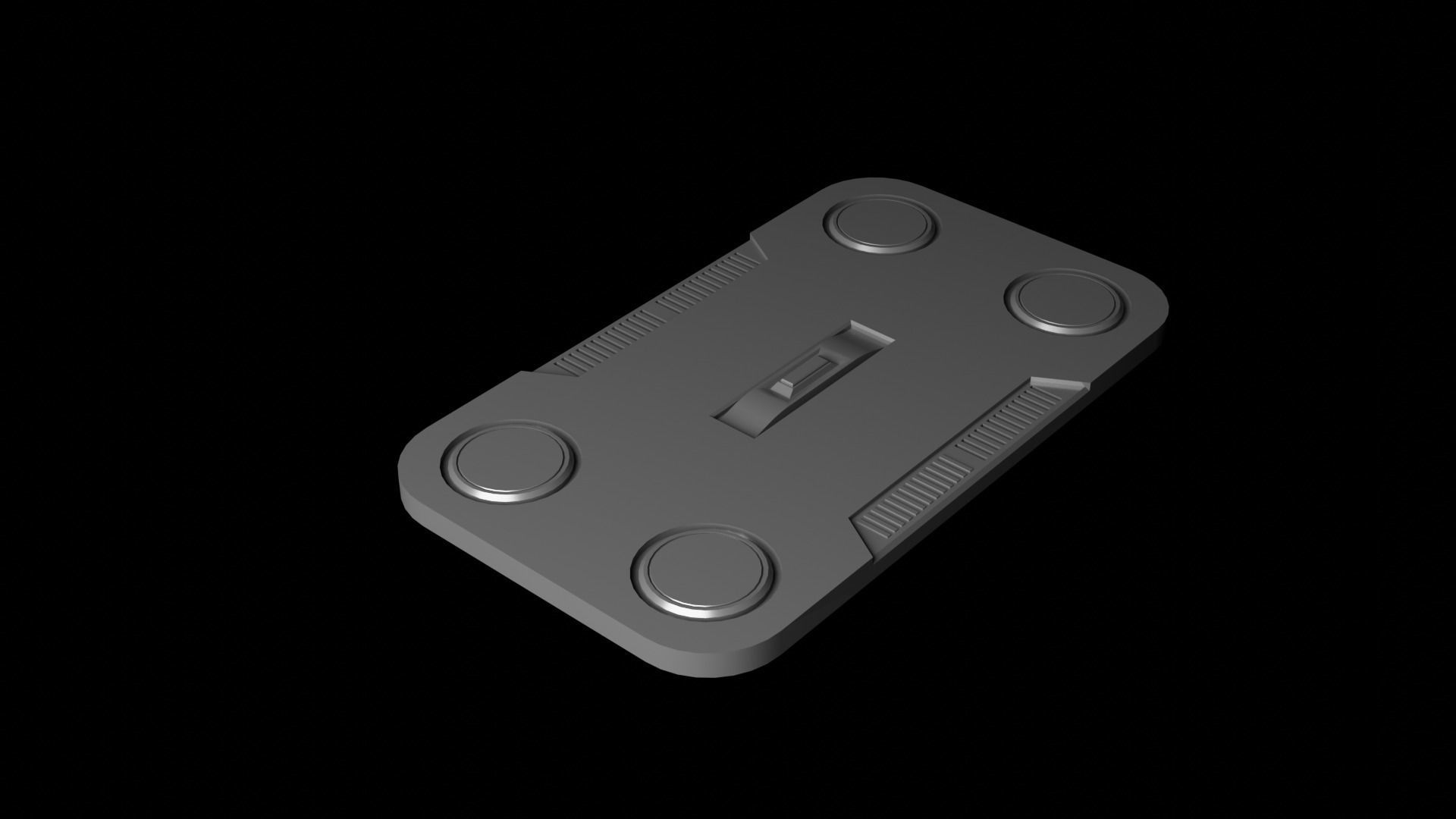 Sci-Fi Architecture Panels Pack vol 12 3D model_13