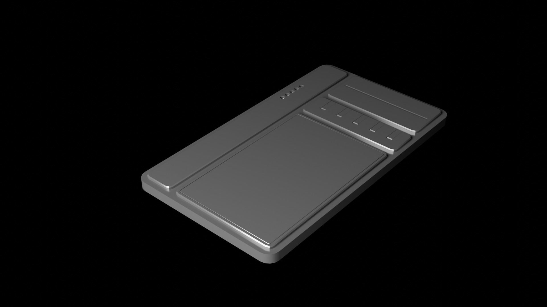 Sci-Fi Architecture Panels Pack vol 12 3D model_11