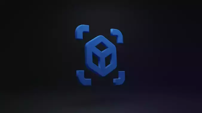 AR 3D Icon With Environment