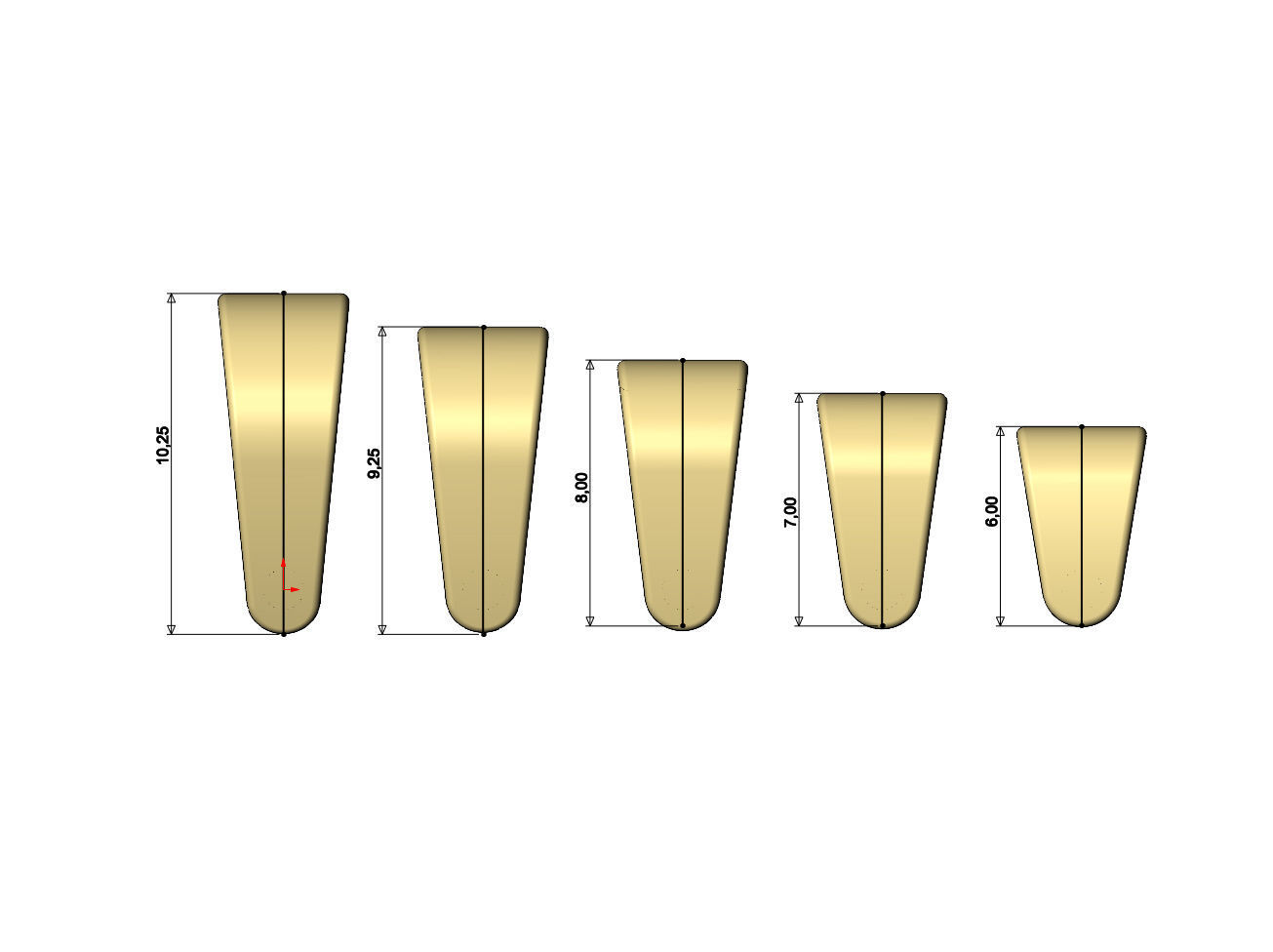 Simple open loop bail mini set 3D print model_4