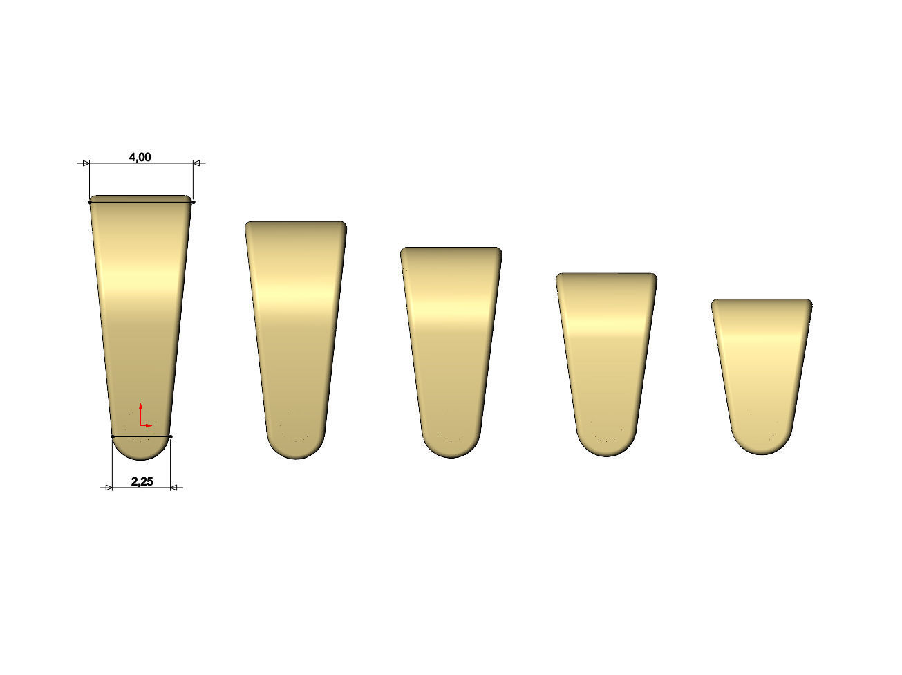 Simple open loop bail mini set 3D print model_7