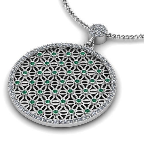Flower Pendant Free 3D print model