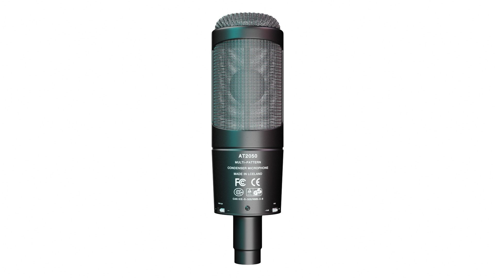 Audio-technica AT2050 condenser microphone recording microphone 3D model_5