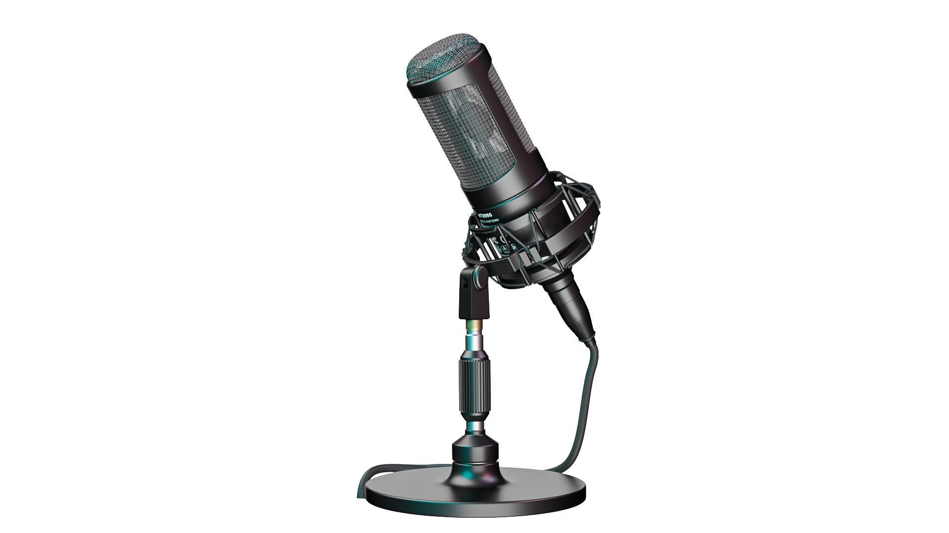 Audio-technica AT2050 condenser microphone recording microphone 3D model_31