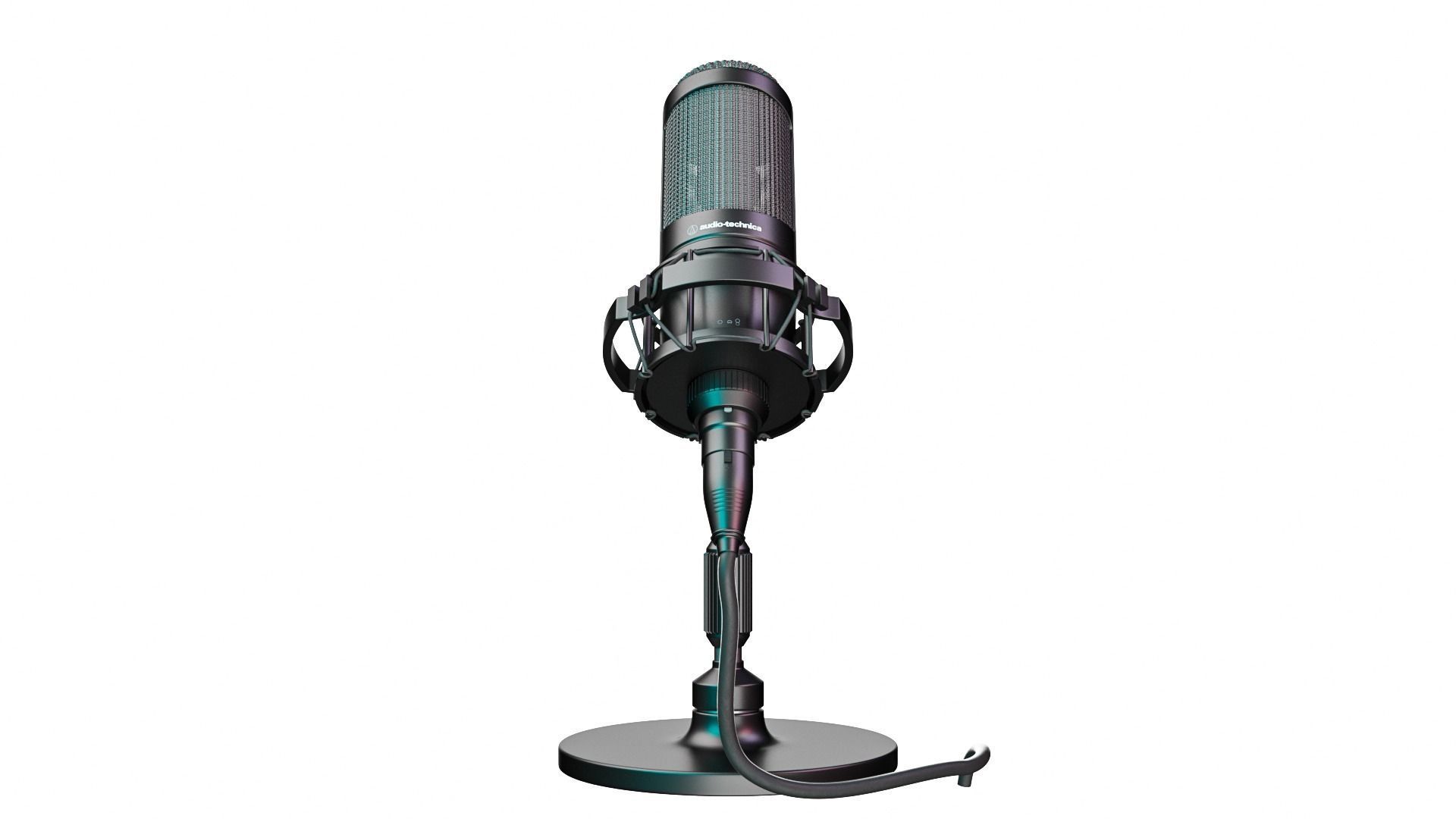 Audio-technica AT2050 condenser microphone recording microphone 3D model_46