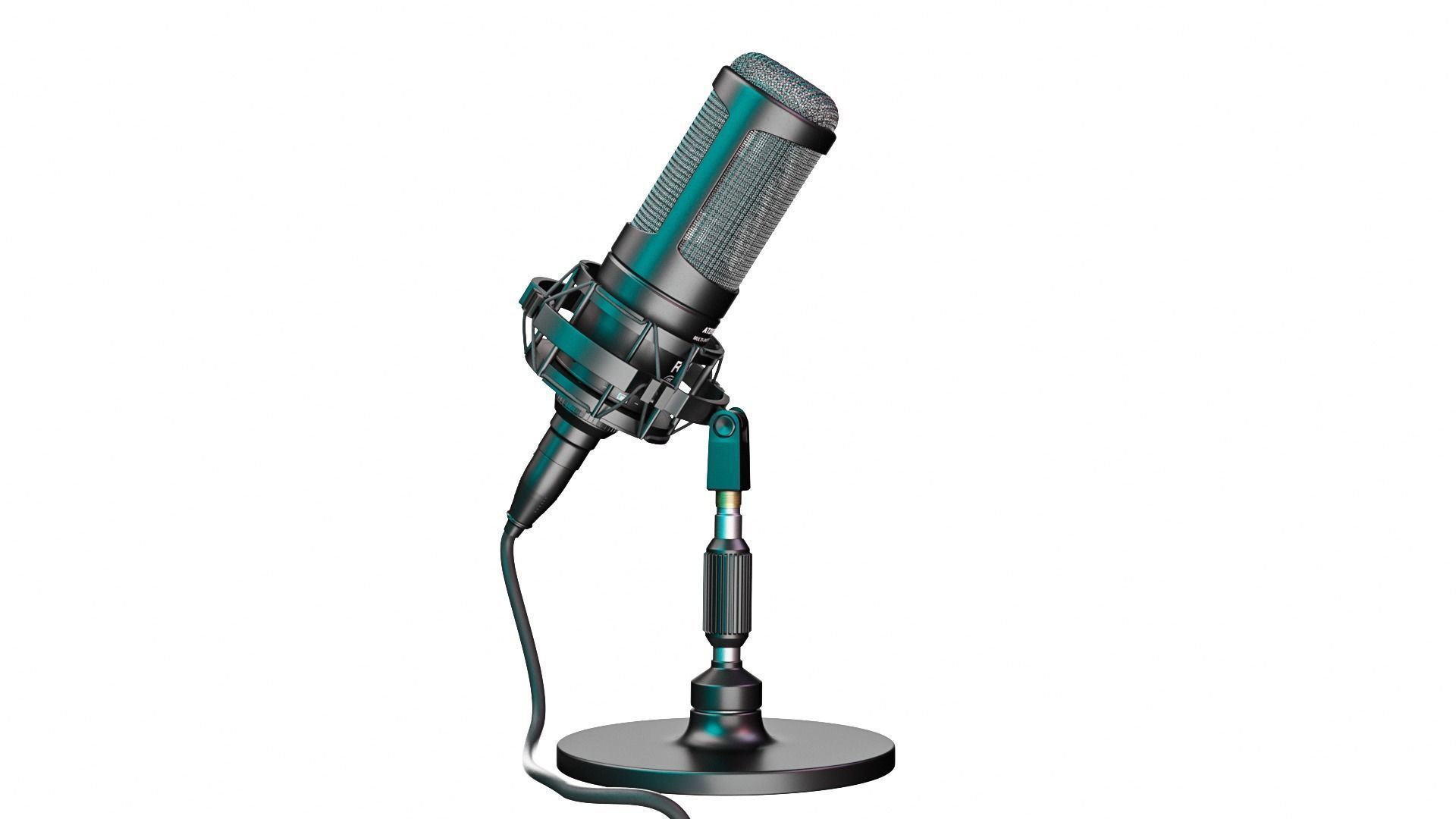 Audio-technica AT2050 condenser microphone recording microphone 3D model_36