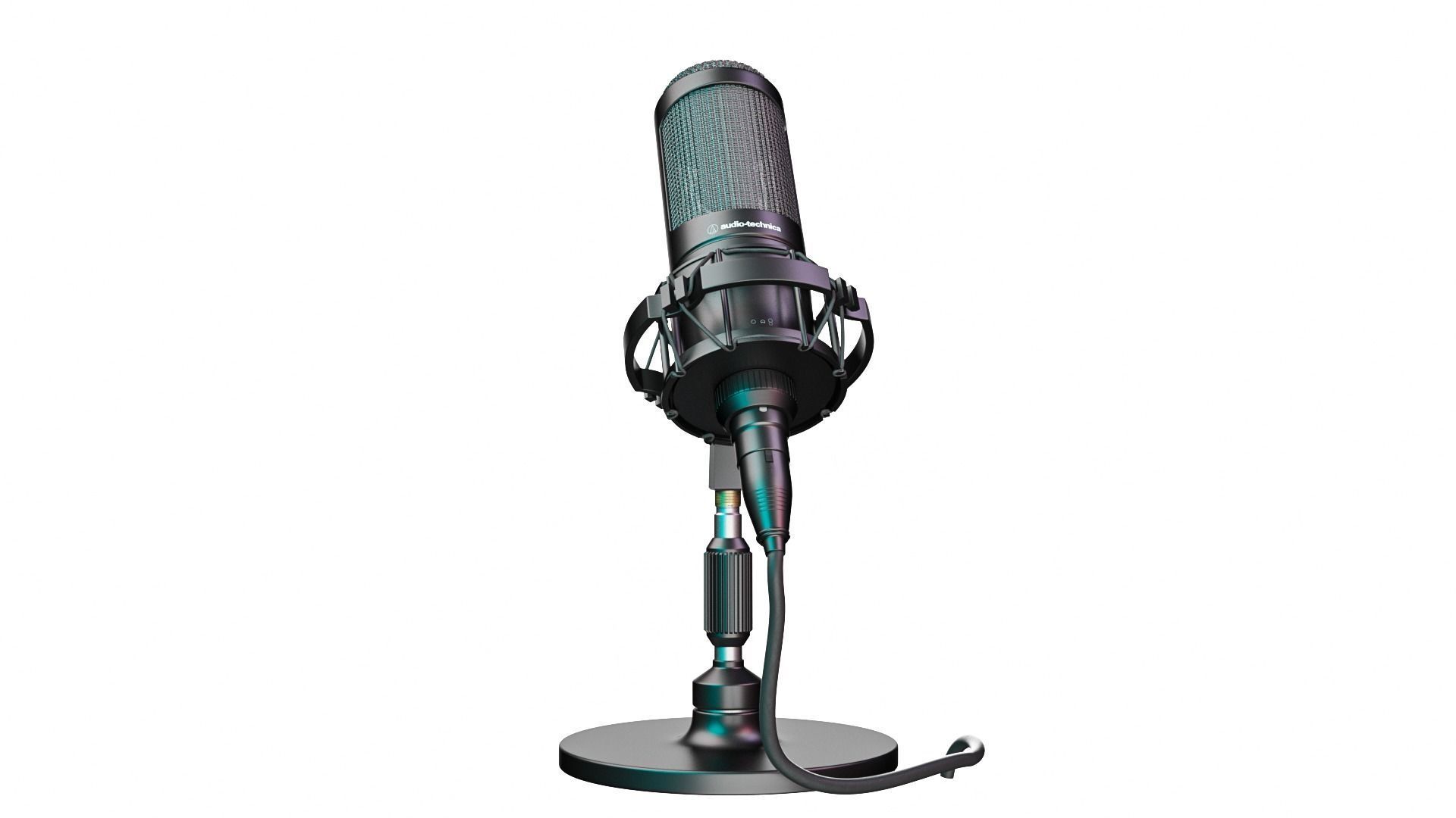 Audio-technica AT2050 condenser microphone recording microphone 3D model_25