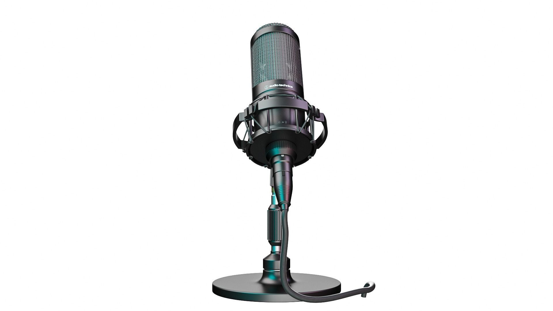 Audio-technica AT2050 condenser microphone recording microphone 3D model_18