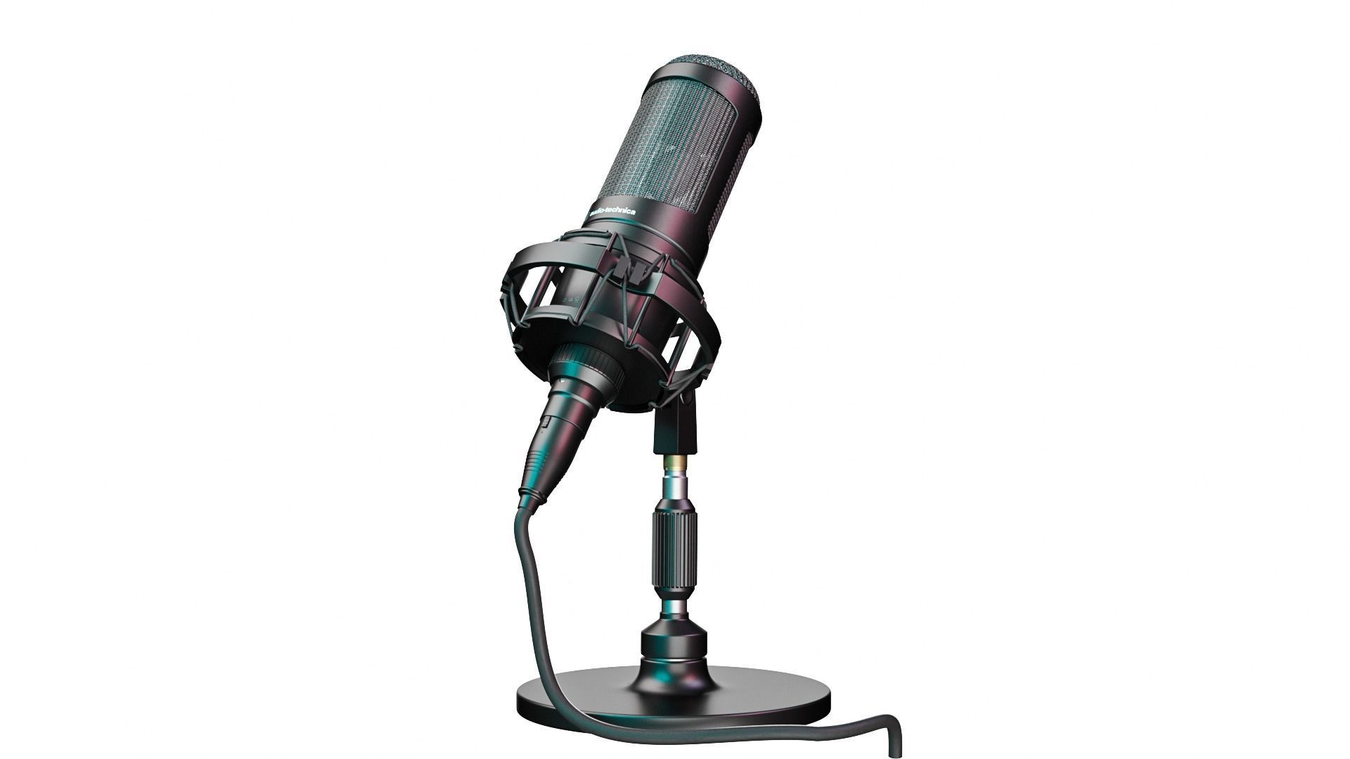 Audio-technica AT2050 condenser microphone recording microphone 3D model_44
