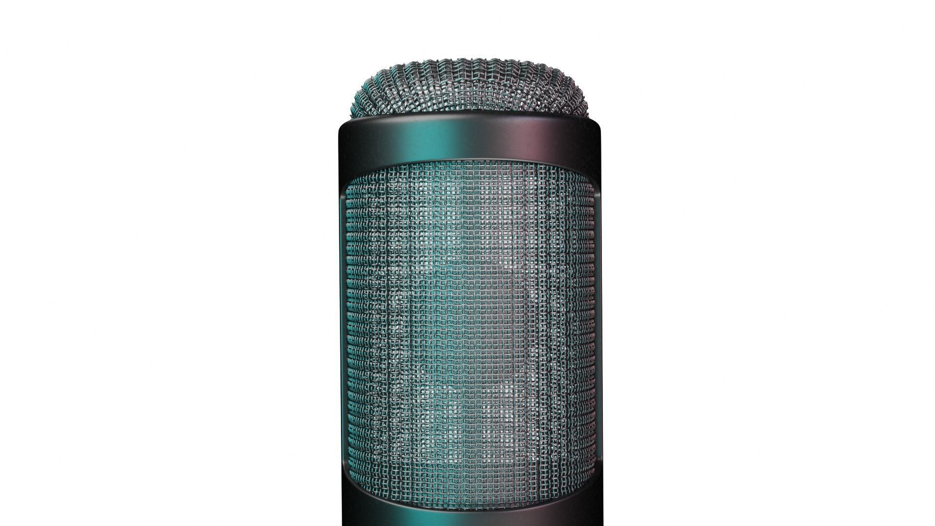 Audio-technica AT2050 condenser microphone recording microphone 3D model_2