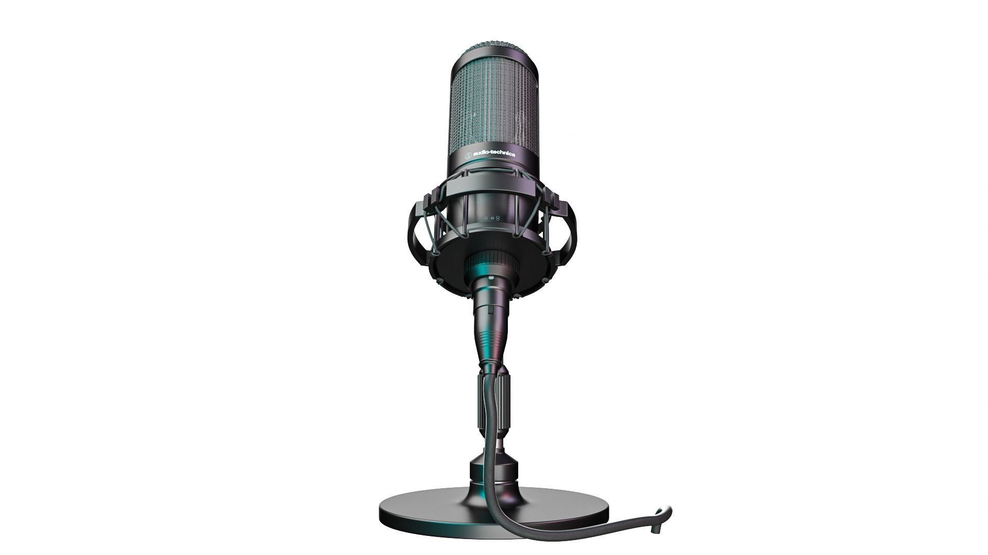 Audio-technica AT2050 condenser microphone recording microphone 3D model_45