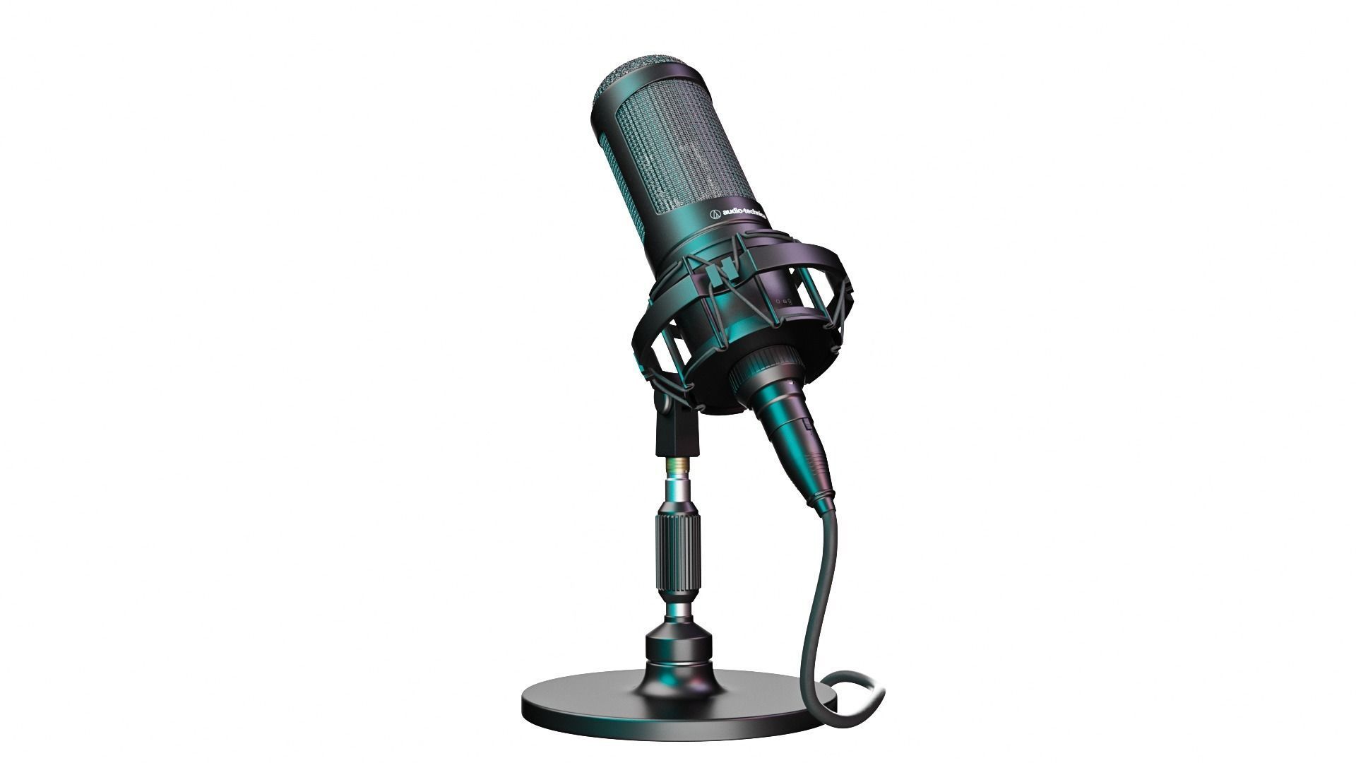 Audio-technica AT2050 condenser microphone recording microphone 3D model_21