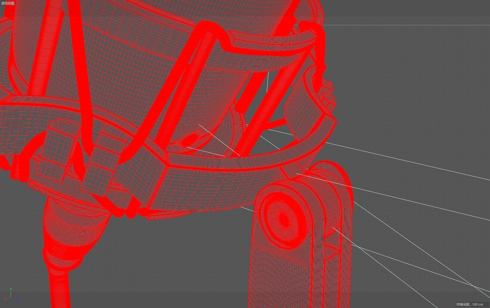 Audio-technica AT2050 condenser microphone recording microphone 3D model_12