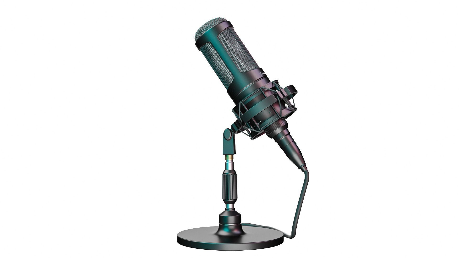 Audio-technica AT2050 condenser microphone recording microphone 3D model_23