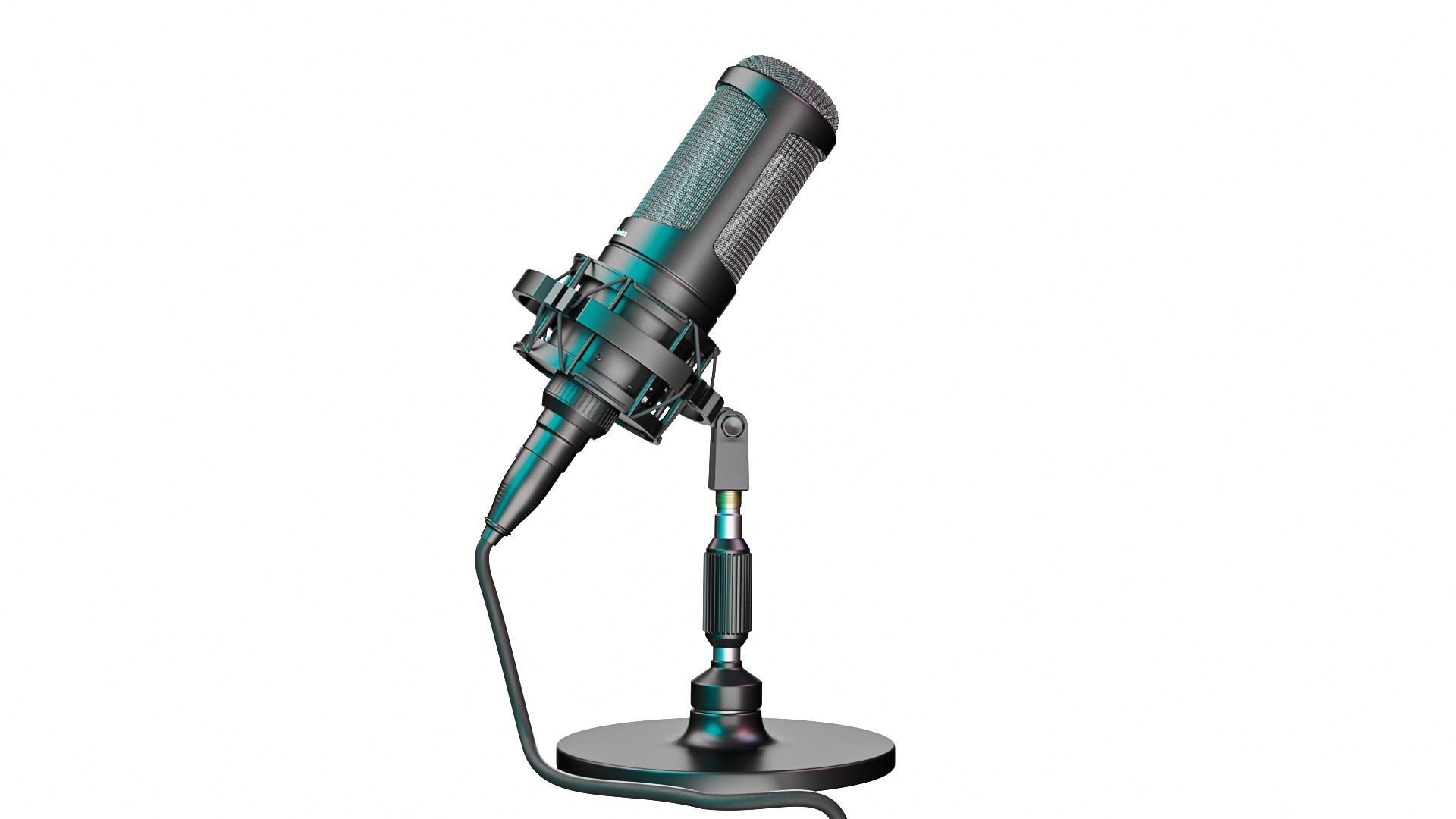 Audio-technica AT2050 condenser microphone recording microphone 3D model_38