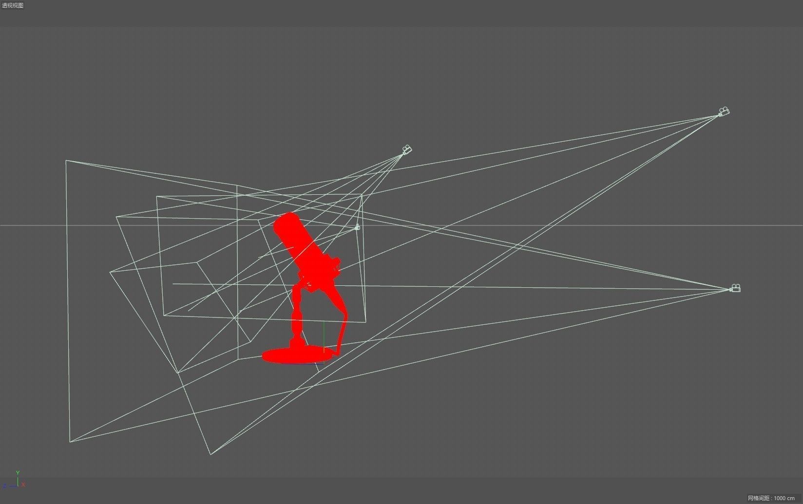 Audio-technica AT2050 condenser microphone recording microphone 3D model_15